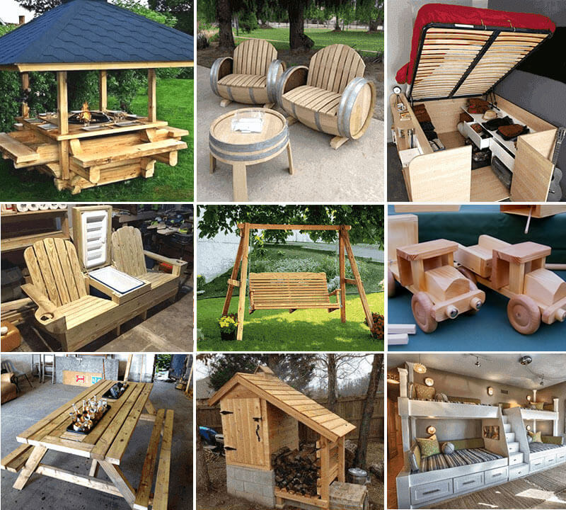 16,000 woodworking projects for beginners and professionals. Easy to make and affordable. Make chairs, tables, porches, sheds, workbenches and much more.