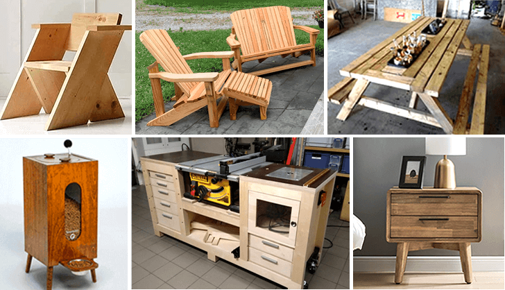16,000 woodworking projects for beginners and professionals. Easy to make and affordable. Make chairs, tables, porches, sheds, workbenches and much more.